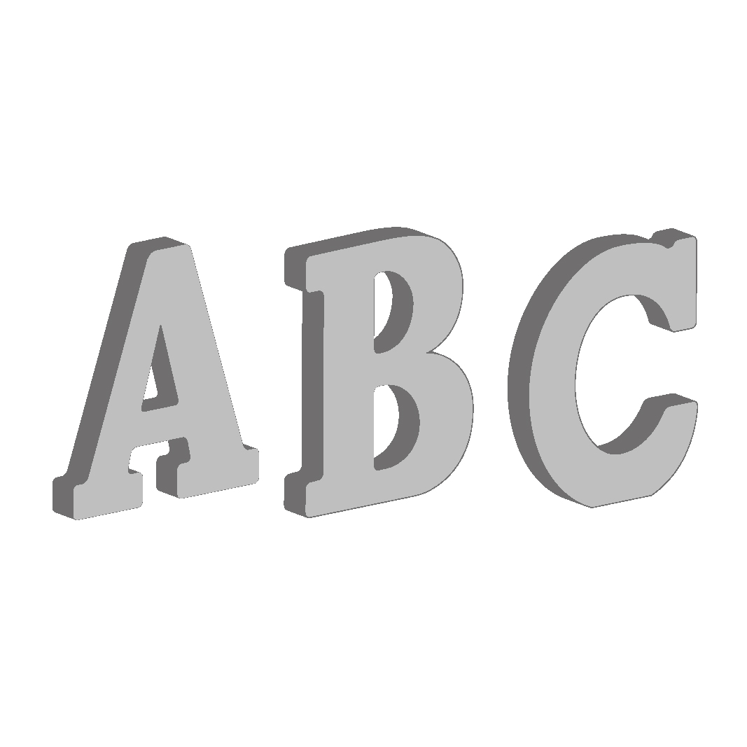 ABC Buchstaben zum Ausdrucken » Buchstaben Vorlagen