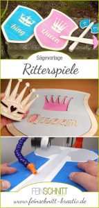 DIY-Projekt Kinderspielzeug Ritterschild und Schwert