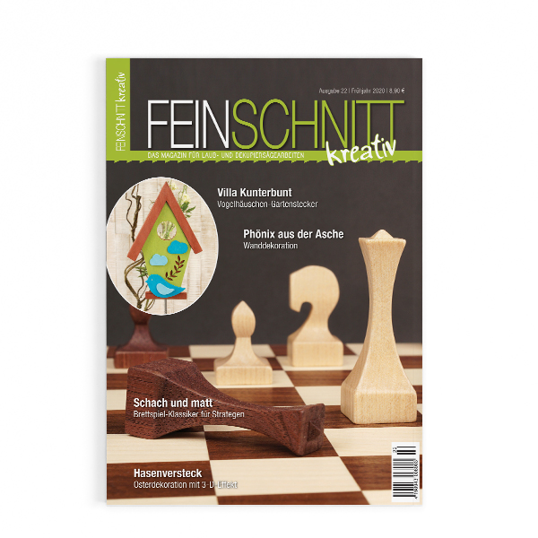 FEINSCHNITTkreativ Ausgabe 22 | Magazin für Laub- und Dekupiersägearbeiten